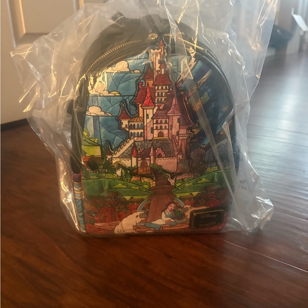 Colorful Castle Mini Backpack